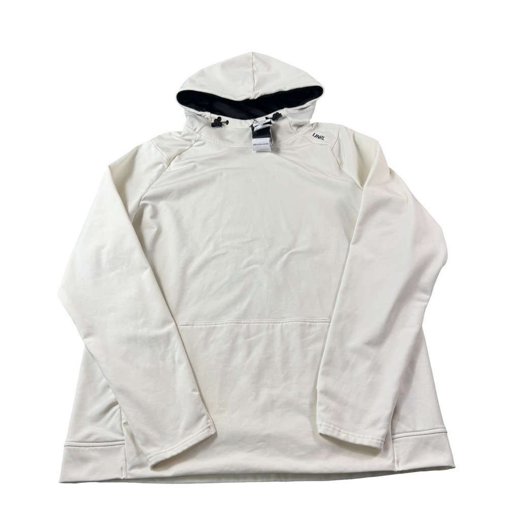UNRL Golf White Crossover Performance Hoodie II Mens L NWT CRSOVR2-COCO-L